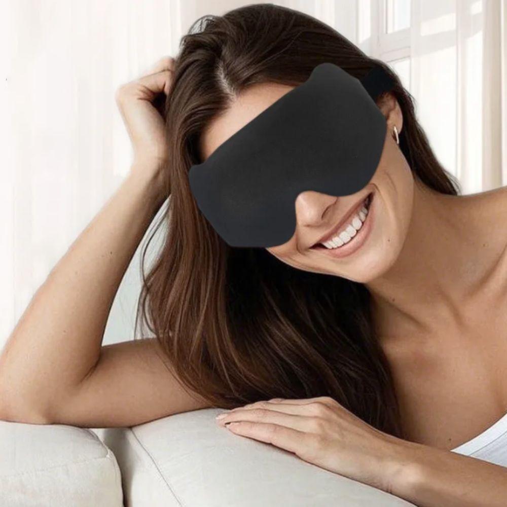 3D Light Blocking Eyeshade Deepened Groove Design Eye Cover Blockout Sleep Eye Mask  Plane