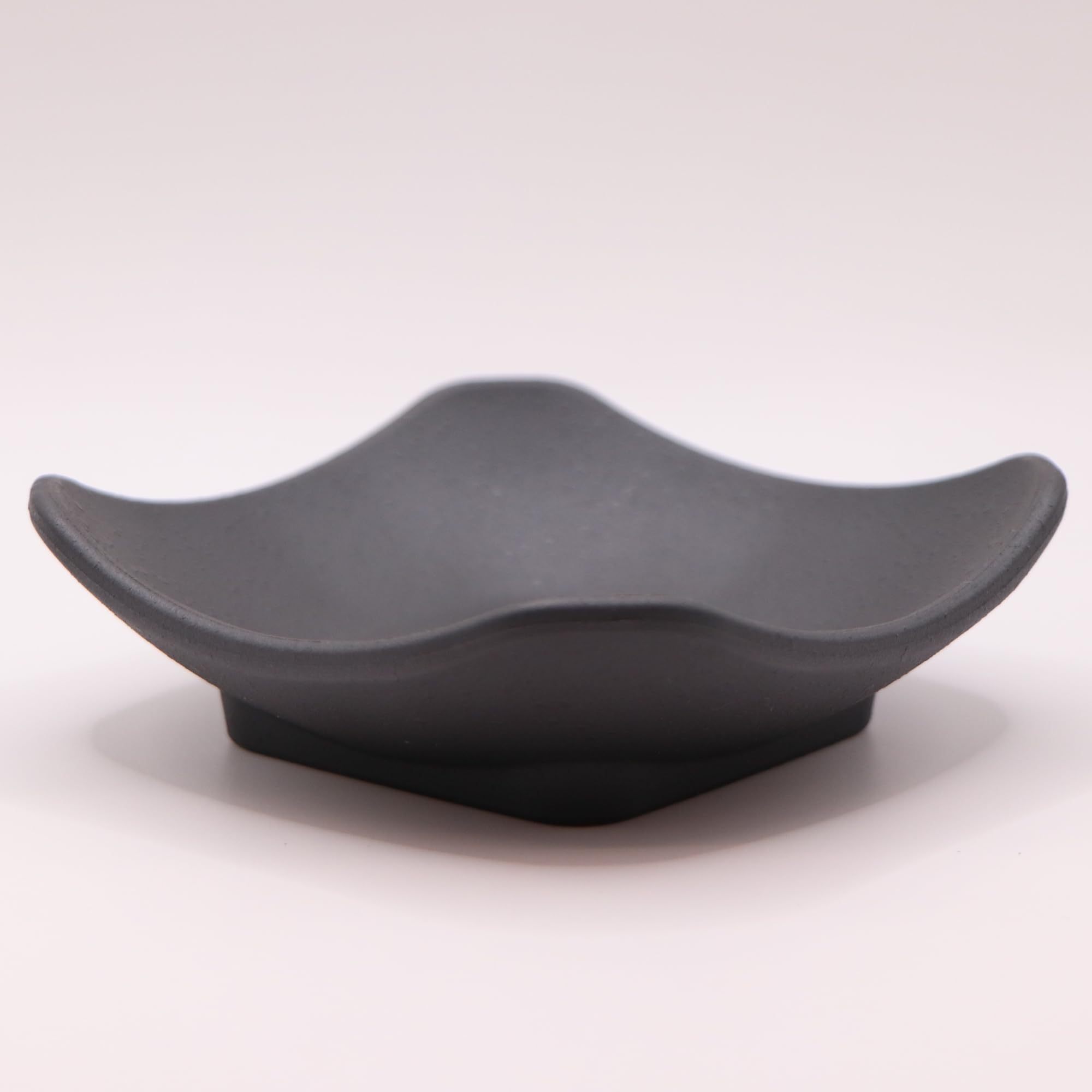 

[ware hendey] Plain Square Small Bowl, 11cm, Unbreakable, Made in Japan, Premium Black, Heat-Resistant (240°C), Dishwasher-Safe, Microwave-Safe,