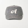 Allincomplete Linen Houndstooth Fillbox Cap