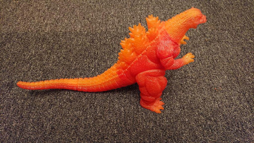 [USED] BANDAI Godzilla vs. Destroyah Figure Theater Exclusive Burning Godzilla