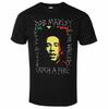 Bob Marley Portrait Art Pattern Reggae Legend Tshirt Casual Street Style Cotton Tshirt For Unisex And Unisex