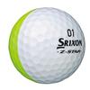 DUNLOP Golfové míčky SRIXON DIVIDE 2023 Model 1 tucet Z-STAR (12 kusů) Žlutá/bílá