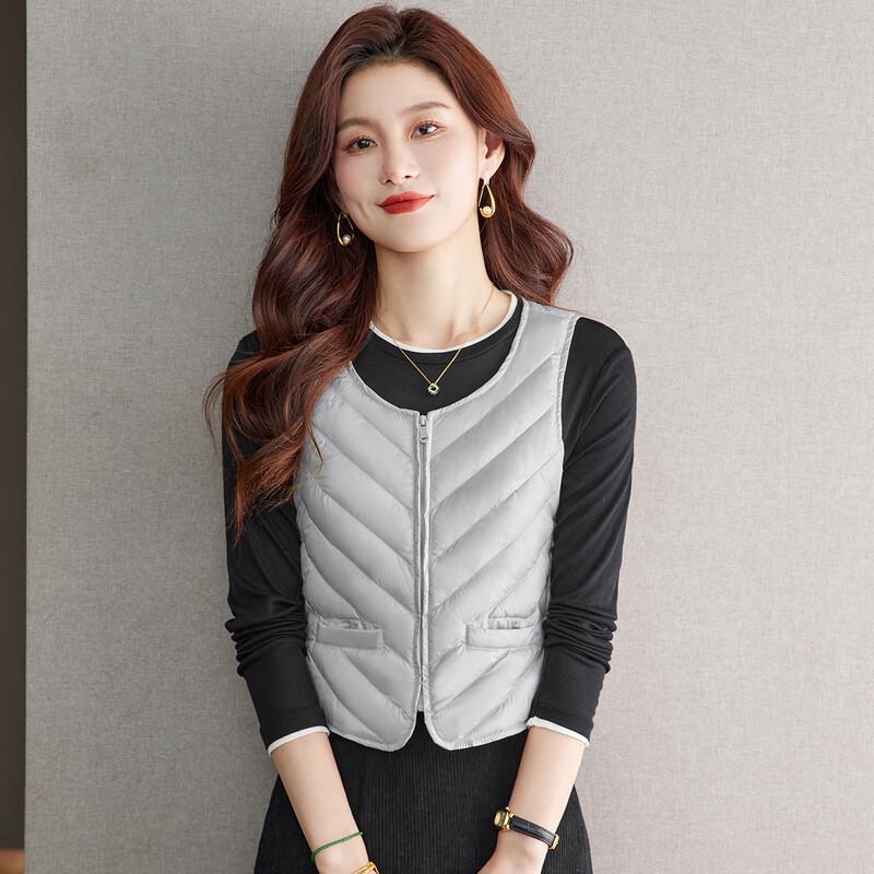 

SNOWFLYING Women s Lightweight 90% Duck Down Vest XL