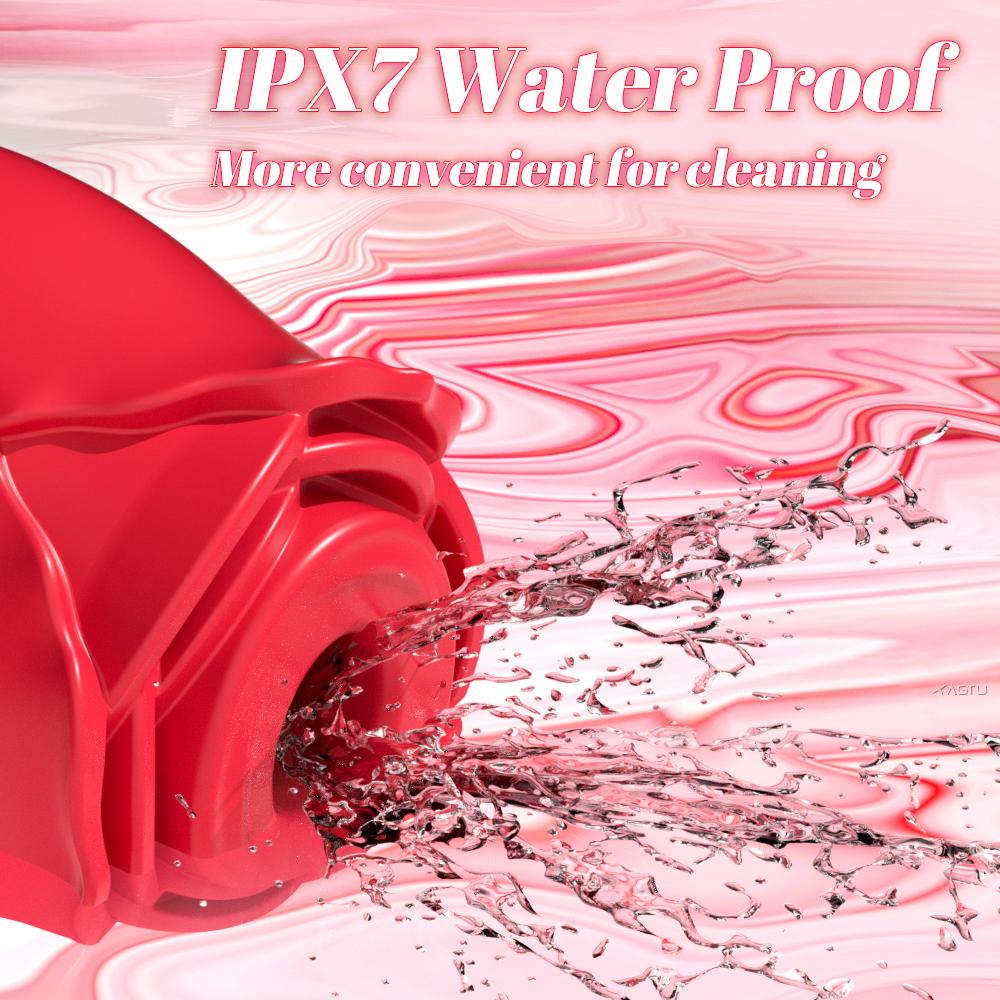 Rose-Sucking Vibrator for Women Vacuum Stimulator Oral Nipple Clit Sucker Adults Female Sex Shop Sex Toys for Women