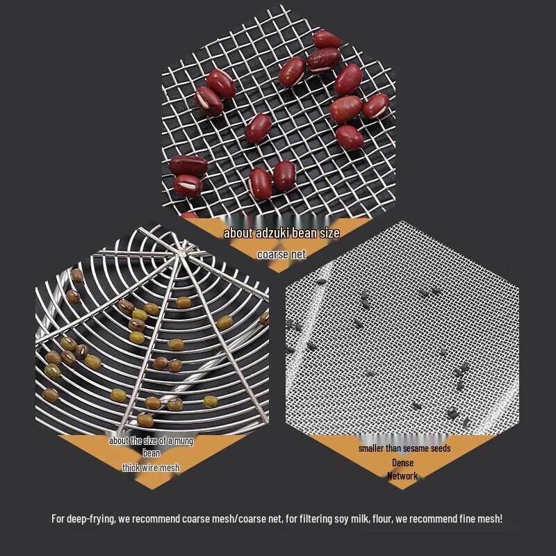 Large Stainless Steel Fine Mesh Colander