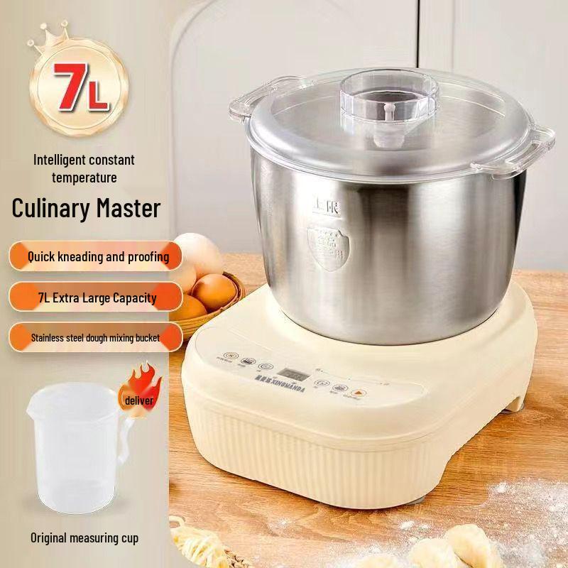 High-Power Intelligent All-in-One Dough Mixer: Automatic Kneading, Fermentation, and Household Chef Machine