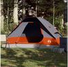 Wasserdichtes 2-Personen-Campingzelt Vidaxl grau-orange
