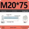 8.8 Grade Hot-Dip Galvanized Hex Bolt Nail M4-M30