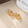 Elegant Heart Rhinestone Dangle Earrings for Women - Fashionable, Versatile, and Stylish