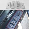 For Honda CR-V 2023-2024 Silver Matt Window Lock Lift Panel Frame Cover Trim 4pc