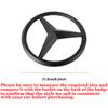 Car Front Grille Emblem Sticker Decoration for Mercedes Benz AMG Class W447 W204 W205 GLK GLA CLA Smart Auto Styling Accessories PQ7