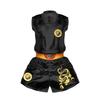 Breathable Cotton Cycling Jersey Set Dragon Martial Arts Training Uniform Men Women Kids