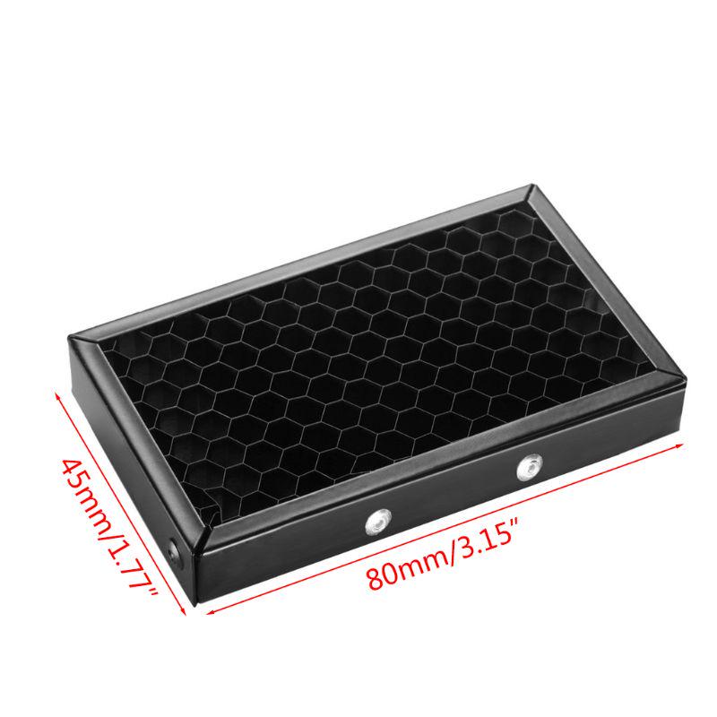 Black the Top Flash Honeycomb Hood Flash Diffuser for for Pentax Speedlite Photo Studio Accessories
