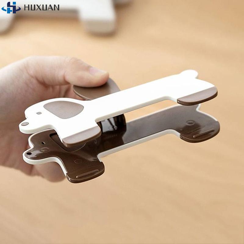 Creative Puppy Shape Design Practical Bookstore Note Clip Plastic Book Clip Simple Reading Auxiliary Fixed Book Clip Bookmark