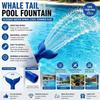 Swimming Pool Spray Nozzle Pool Aerators 3/4 Inch Universal Pool Aerator Fountain Fishtail Nozzles Creates Waterfall Spray