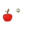 Ceramic Figurine Sculpture Ornament for Home Cafe Study Room Holiday Brass Chinese Fruit Statue Mini