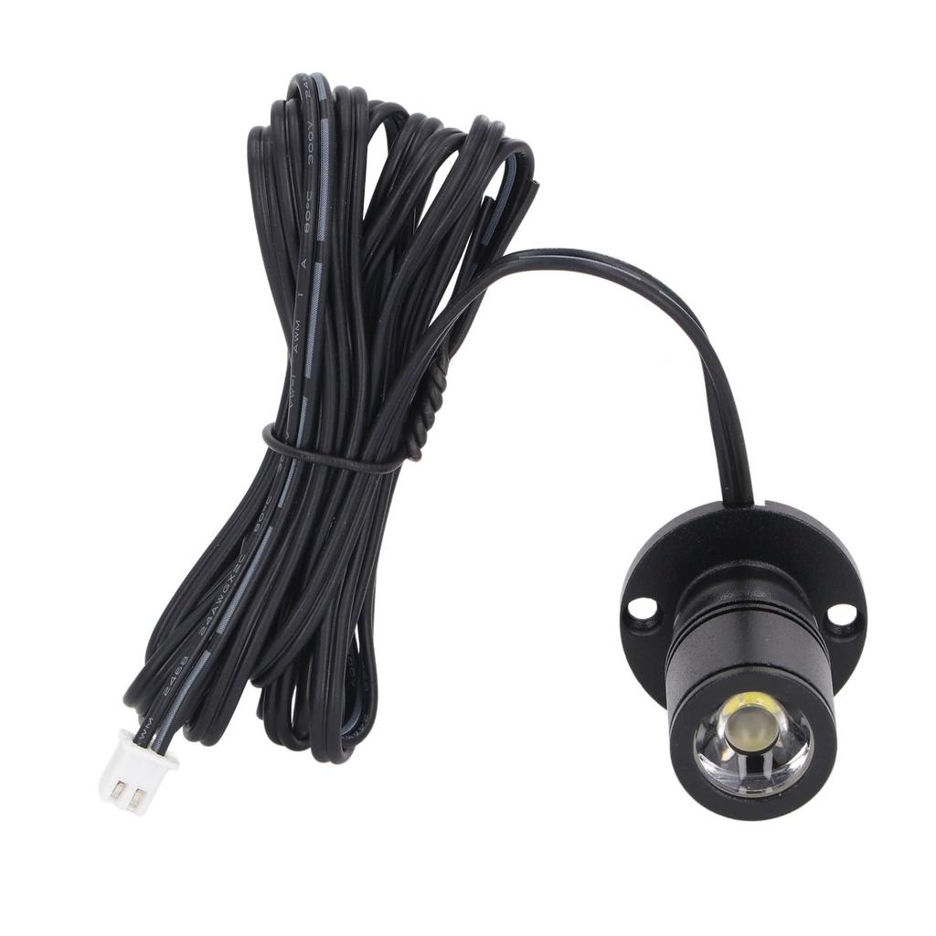 4 LED Display Spotlights, 5V Variable USB Mini Spotlights for Jewelry Showcases and Entrances (Warm Light 3000K)