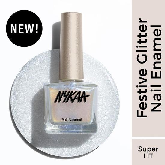 Nykaa Glitter Nail Enamel - Super LIT 459