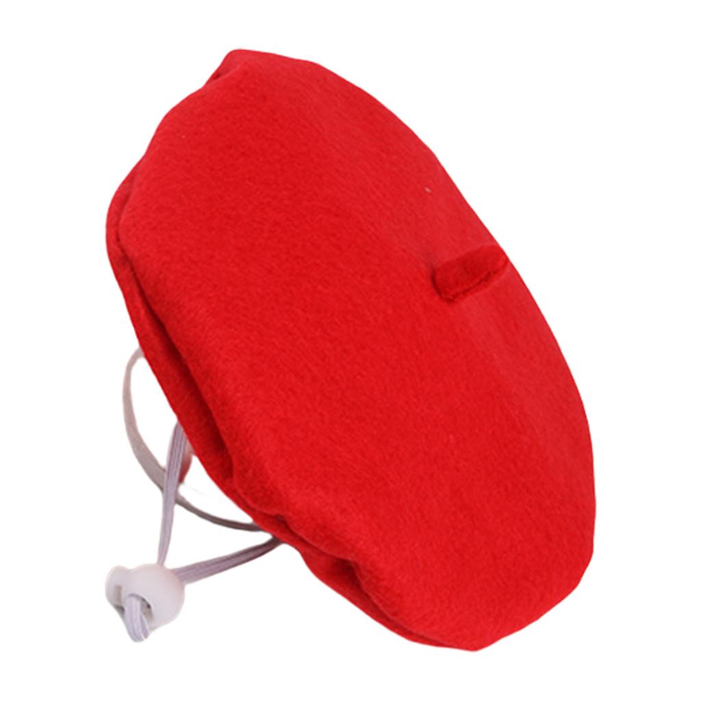 Soft Fabric Pet Beret Hat For Cats And Small Dogs Perfect For Photo Shoots And Party Events