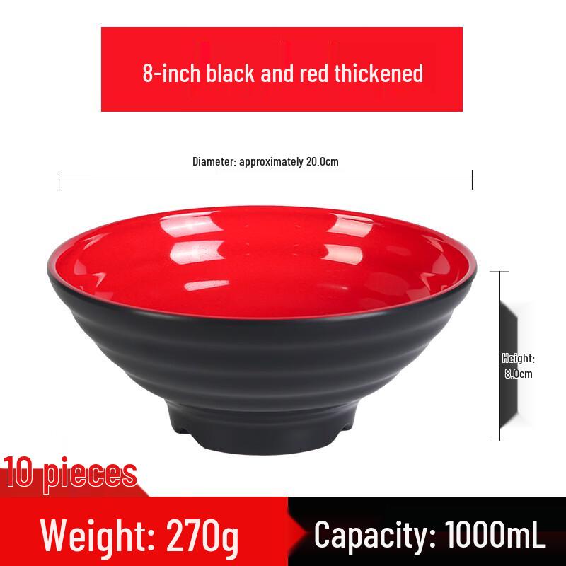 

Melamine Commercial Noodle Bowl