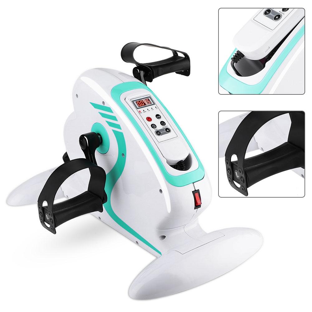 110V Fitness Motorized Electric Mini Exercise Bike Foot Pedal Trainer Exerciser US