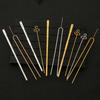Metal Hairpin Base DIY Material for Crafting Hair Jewelry Accessories