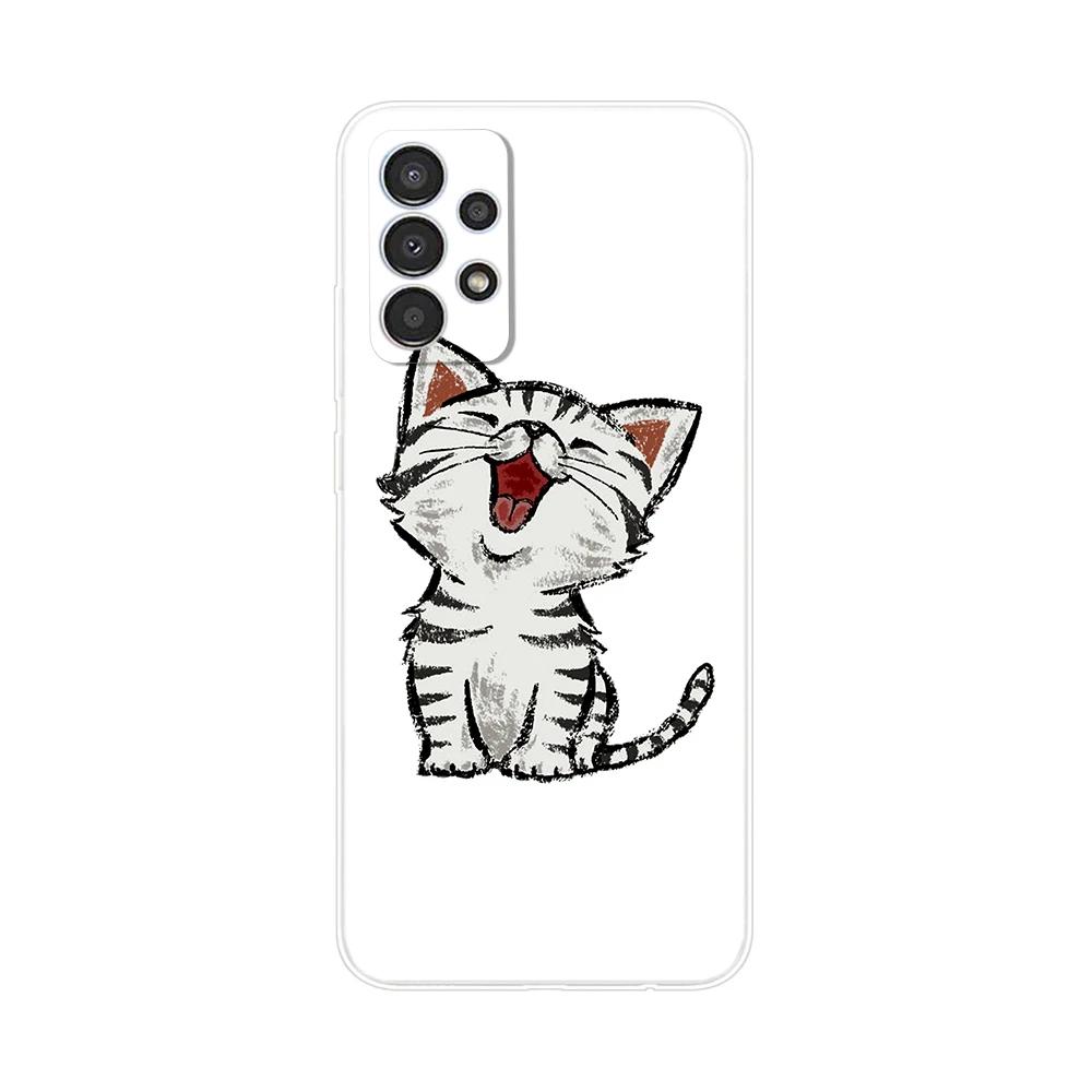For Samsung A73 5G Case Cute Cartoon Phone Case for Samsung Galaxy A53 5G Transparent Soft Silicon Back Cover For Samsung A33 5G