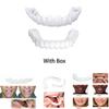 Lower Upper Teeth Dental Veneers Denture Tooth Cover Simulati Set
