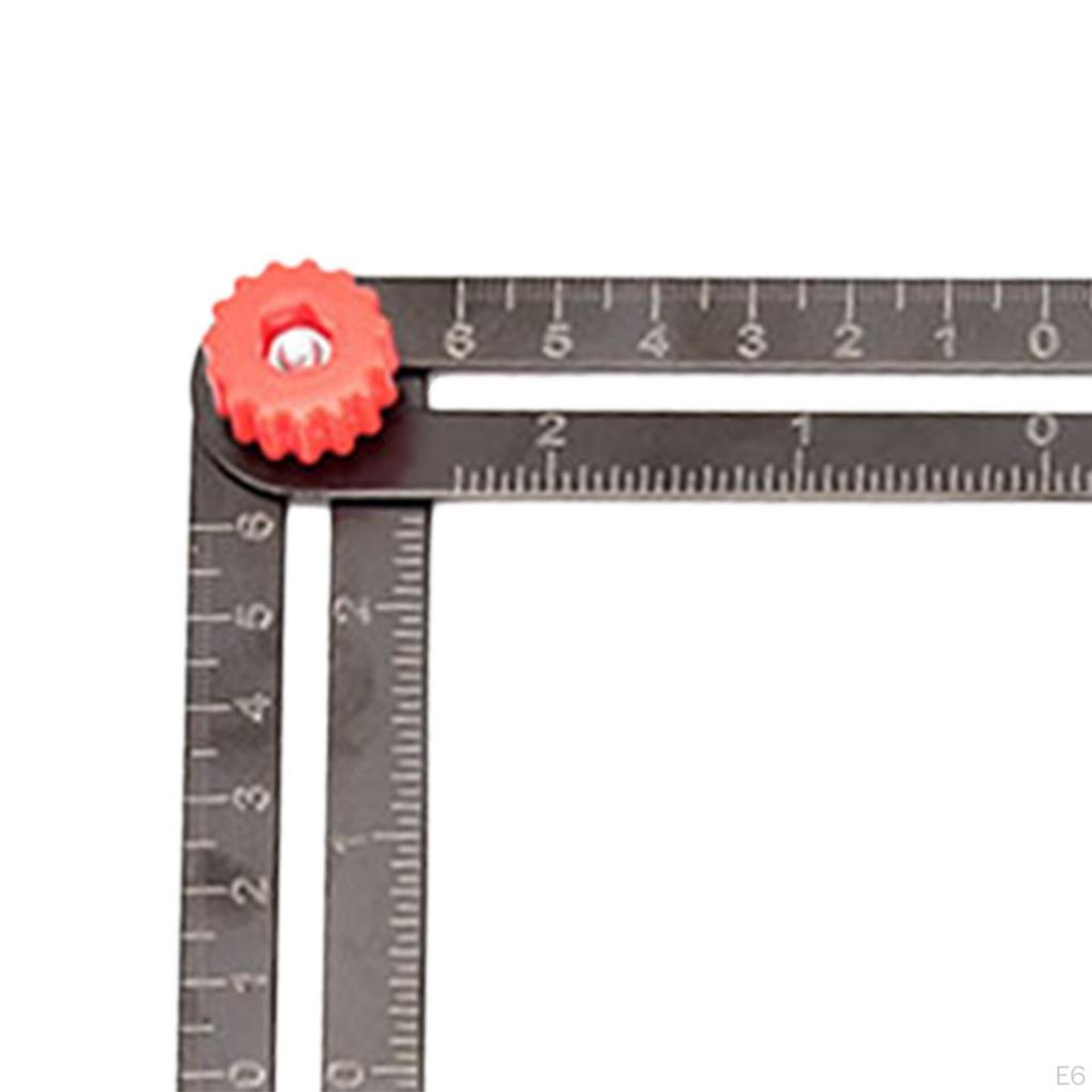 Angle Measuring Tool Discover ,Ruler Template Universal Opening Locator for Tiling