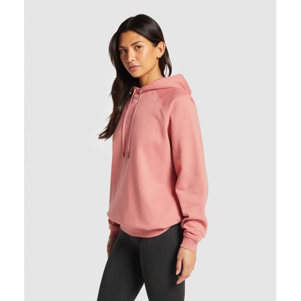 Gymshark Fraction Hoodie Classic Pink B3c9i Kb02