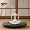 Minimalist Zen Humanoid Sculpture Ornament, 3D Printed Abstract Figurine with Smooth Surface And Delicate Texture, Compact Home Decoration for Living