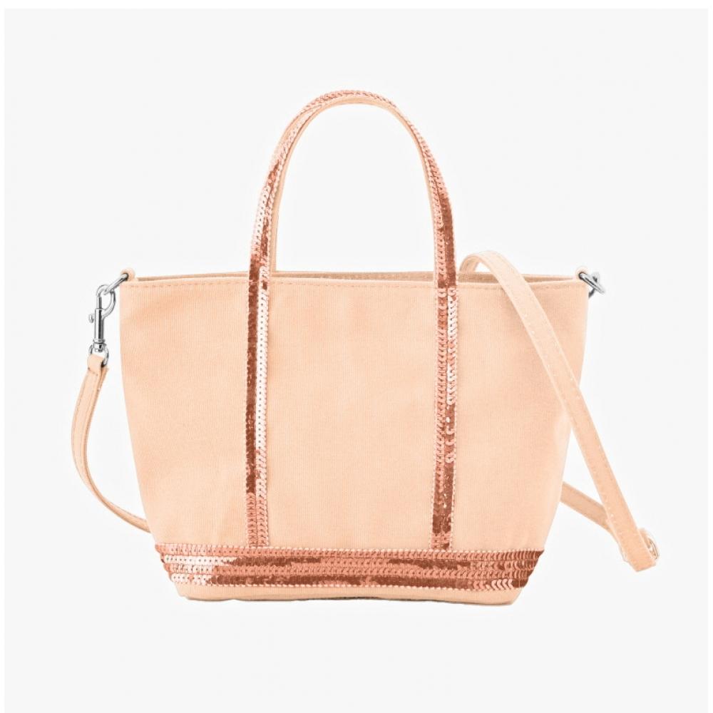 Vanessa Bruno 0pve01 V40410 010 Cabas Pärlbroderad Mini Xs Tote