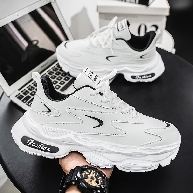 New autumn and winter sports shoes student casual shoes running sports shoes platform little white dad shoes
