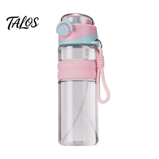 Summer Travel Cooling Mist Bottle Spray Sports Water Bottle, 750ml Dual-Use And Drink Cup with Safety Hydration Lock, Leak-Proof Plastic for