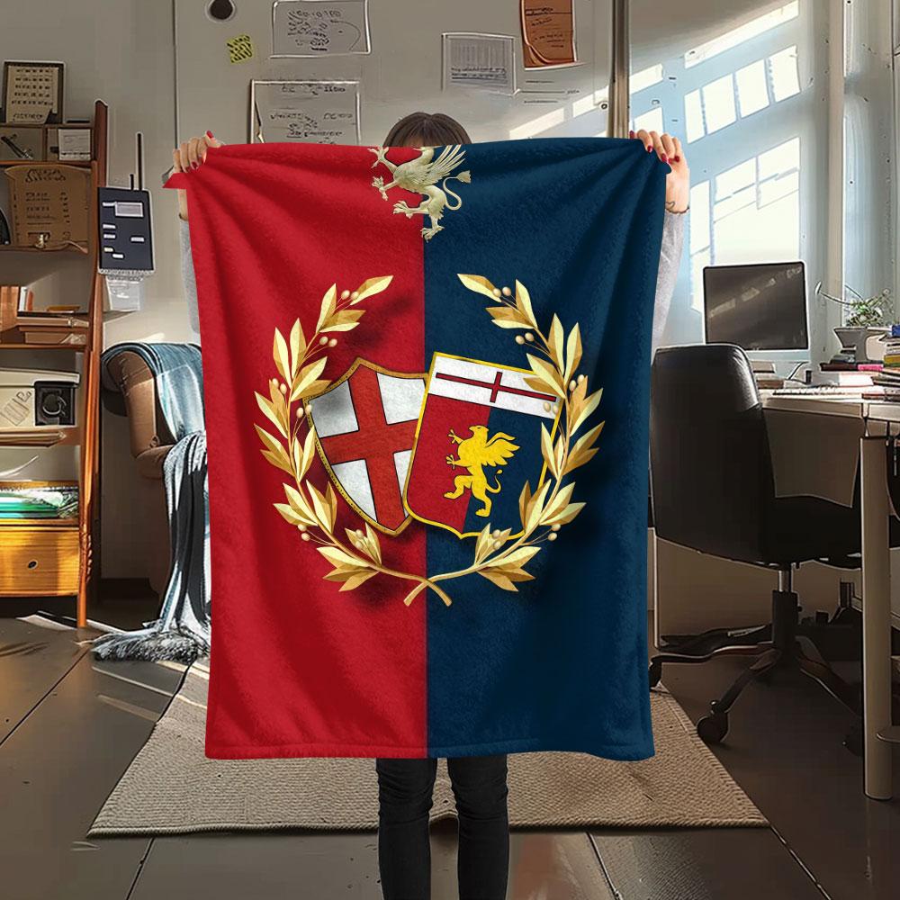 Genoa CFC Decke, Hohe Qualität, Bequem für alle Jahreszeiten, Heimdekoration, Wärme und Komfort