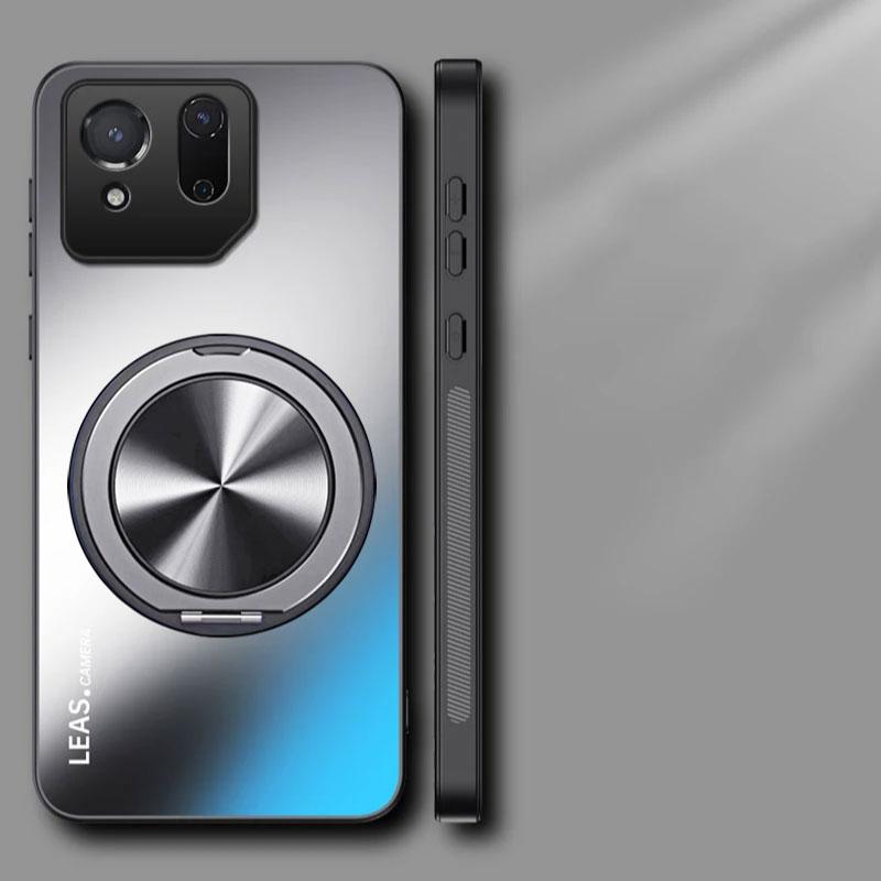 Magnetické pouzdro pro Asus Rog Phone 9 Pro Phone 8Pro Rog 7 6 Pro Matný nárazuvzdorný nárazník Stojan Tvrdý kryt pro ROG Phone 9Pro 7Pro