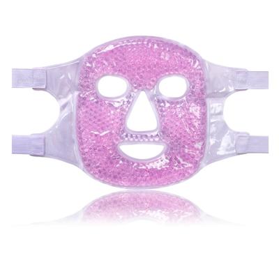 CatMoz Mascarilla Facial de Gel Reutilizable Fría y Caliente para Belleza, Calma, Hinchazón, Mascarilla, (púrpura)
