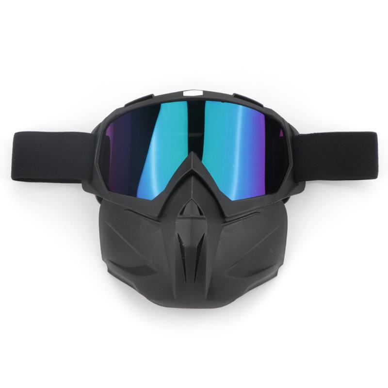 New Mask Goggles Sports Helmet Goggles Removable Mask Goggles Windproof Sand Blocking Goggles