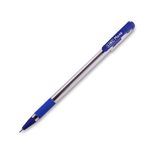 Linc Maxo Fine 0.7mm Ball Pen Blue Ink Smooth Writing Fast Flow for Office School Home Use Comfortable Grip Pack of x 25pcs