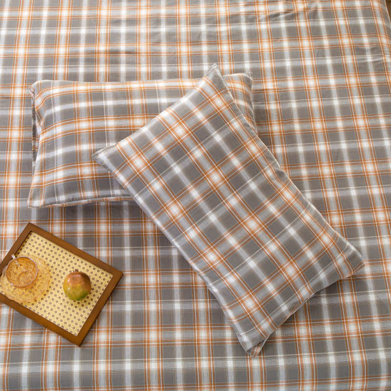 Pillow Case Simple Modern Household Students Dormitory Nordic Dust-proof Home Decoration Skin-friendly Breathable Washable Ins