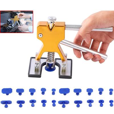 Kit de extracción de abolladuras de plástico para carrocería de coche, sin pintura, para eliminar granizos y golpes de granizo, herramientas de reparación para taller de coches, ventosa de varios tamaños