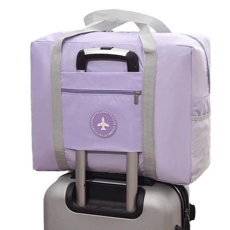 

Large Capacity Foldable Airplane Bag Portable Travel Bag Lever Lift Sports & Fitness Organizer Storage Bag for Travel