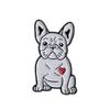 Charming Puppy Face Alloy Brooch Pin Pet Lover Fashion Accessory For Casual Wear Gift Giving Holiday Celebration Outfits