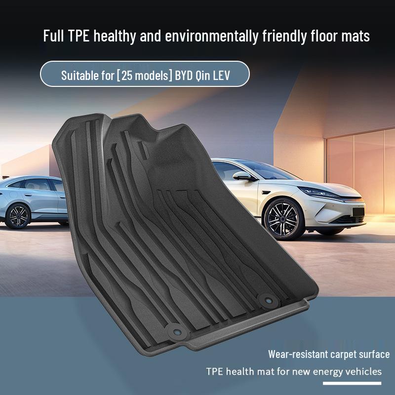 All-Weather TPE Floor Mats & Trunk Liner for 25 BYD Qin L EV Cars