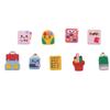 PVC Soft Rubber Cartoon Shoe & Backpack Accessories: Flower & Pencil Patch