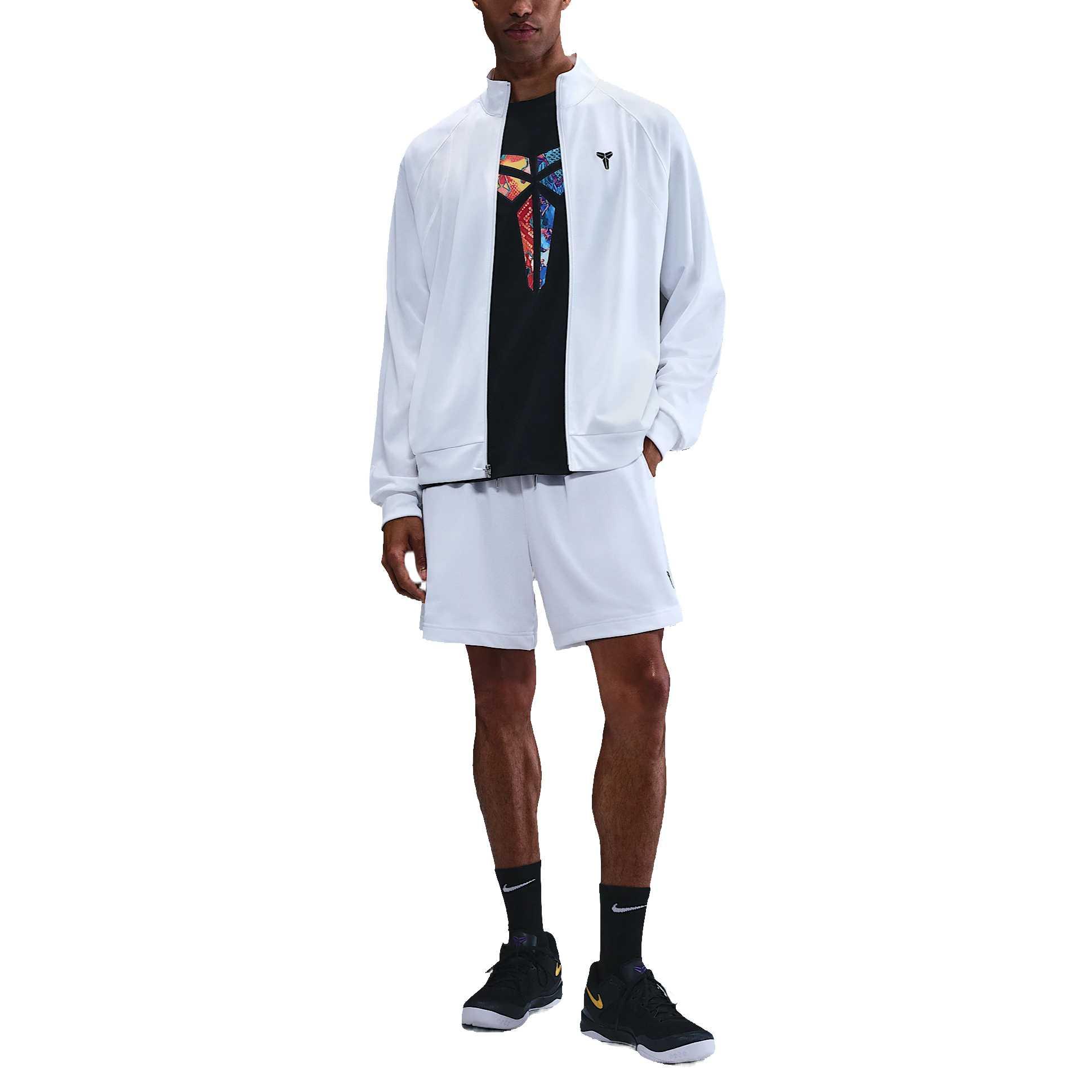 

Nike Dri-Fit Swoosh Kobe Sheath Мягкие Приятные к коже Минималистичные Универсальные Шорты на шнуровке для спорта Мужские шорты Белые HJ8103-100 2XL