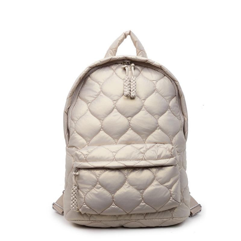 New Popular Cotton Clothing Backpack, Women's Casual Versatile Space Cotton Backpack, Large Capacity Backpack