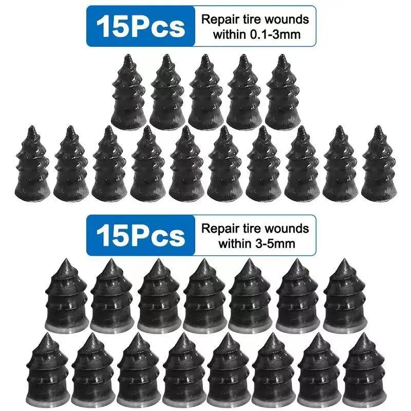 Universal vacuum tire repair nail kit, new rubber repair tool for universal inner tubes of automobiles and motorcycles parts