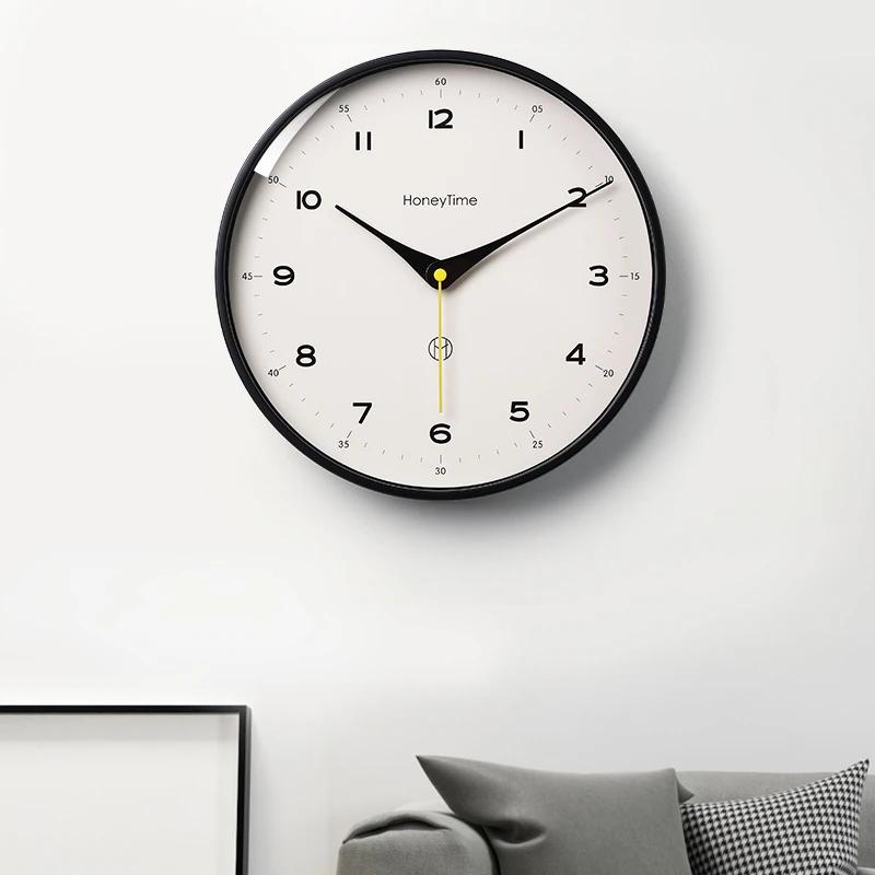 Ceas de perete 10/12 inch Stil Nordic European Design Modern Nordic Minimalist Silențios Ceas de Perete Living Bucătărie Decor Acasă