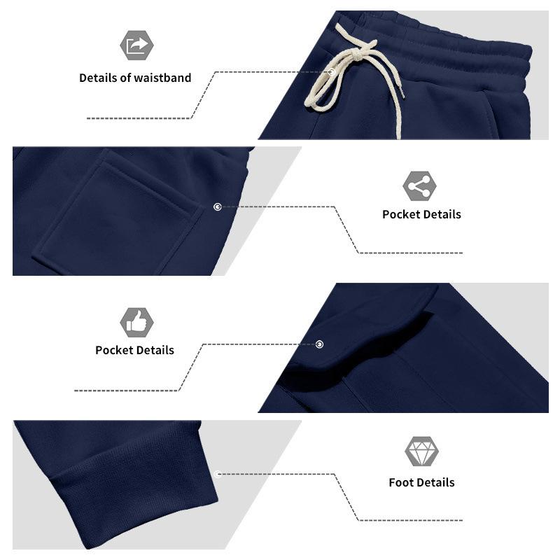 Men's Outdoor Workwear-Inspired Casual Commuter Set: Oversized Hoodie and Trousers